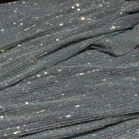 Полиэстер голубой с пайетками (178245-1)