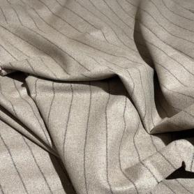 Шерсть коричневая в полоску (131346-2)