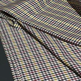 Поливискоза мультиколор в клетку (139261-2)