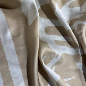 Вискоза коричневая узор (181477)