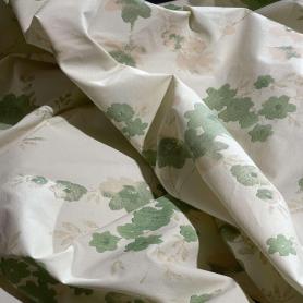 Хлопок кремовый с цветочным принтом (187348)