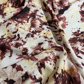 Вискоза молочная тай-дай (134494)