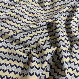 Вискоза молочная геометрия (134472)