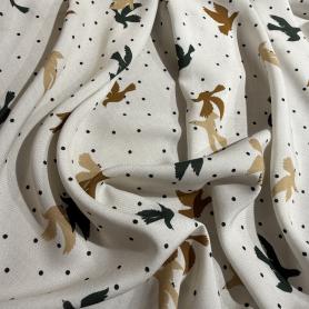 Вискоза молочная с птицами (178423)