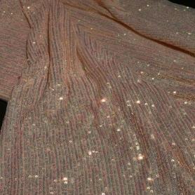 Полиэстер светло-розовый с пайетками (178245)