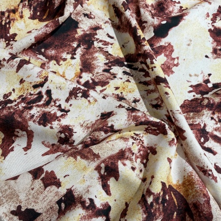 Вискоза молочная тай-дай (134494)