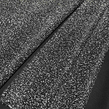 Хлопок черный с графичным принтом (178399-2)