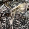 Полиэстер молочный с анималистичным принтом (158306)