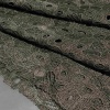 Полиэстер хаки кружевной (125469-2)