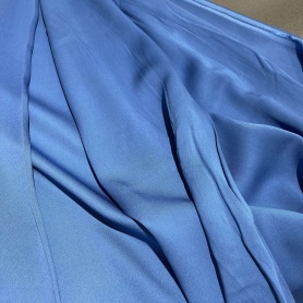 Вискоза синяя однотонная (128796-1)
