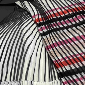 Полиэстер мультиколор в полоску (158376-2)