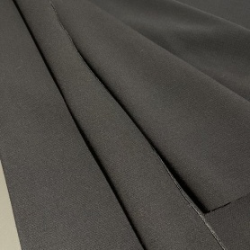 Вискоза черная однотонная (140759-1)