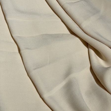 Вискоза бежевая однотонная (128476)