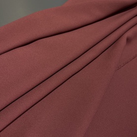 Вискоза бордовая однотонная (125689)
