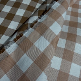 Плащевка в клетку (127714)