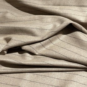 Шерсть коричневая в полоску (131346-2)