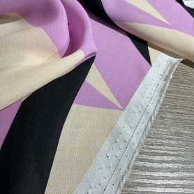 Вискоза молочная геометрия (178405)