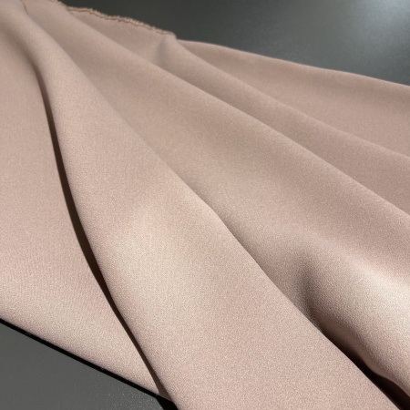 Вискоза бежевая однотонная (125688)