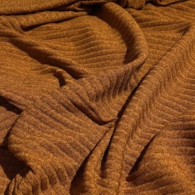 Полиэстер коричневый однотонный (184058)