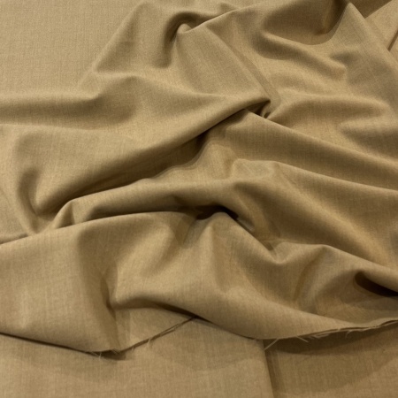 Шерсть бежево-коричневая однотонная (178241-1)
