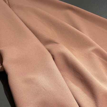 Вискоза коричневая однотонная (119307)