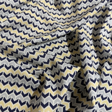 Вискоза молочная геометрия (134472)