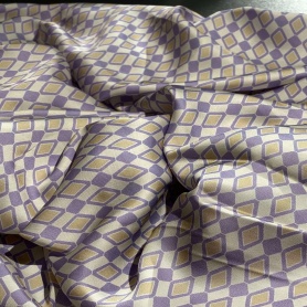 Вискоза серая с геометрическим принтом (178491-1)