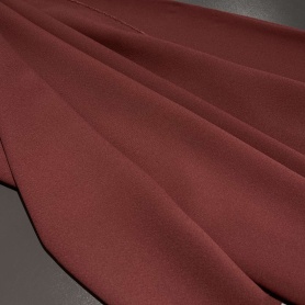 Вискоза бордовая однотонная (125689)