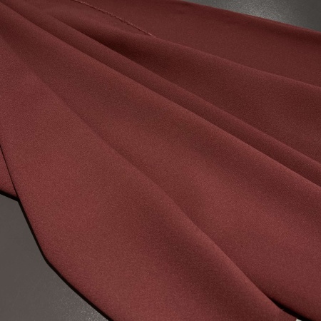 Вискоза бордовая однотонная (125689)