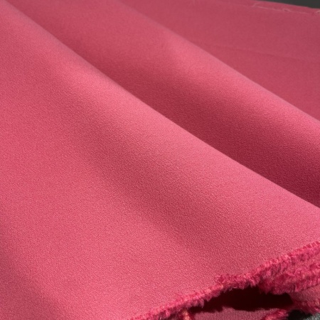 Вискоза розовая однотонная (145007)