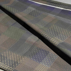 Хлопок мультиколор в клетку (143019-3)