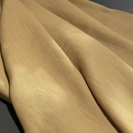 Вискоза коричневая однотонная (158369)