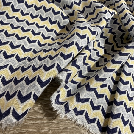 Вискоза молочная геометрия (134472)