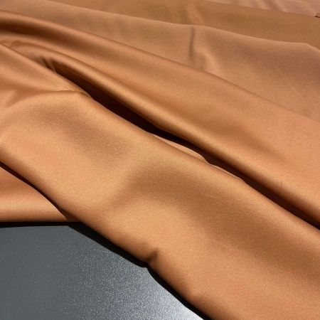 Вискоза коричневая однотонная (128368)