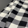 Хлопок черно-белый в клетку (128432-1)