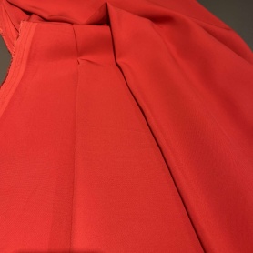 Вискоза красная однотонная (183948)