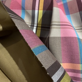 Плащевка в клетку (178485)