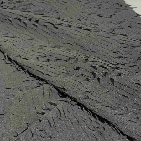 Полиэстер черный фактурный (95161)