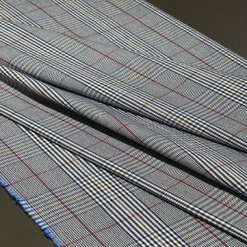 Хлопок мультиколор в клетку (115928)