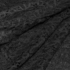 Вискоза черная кружевная (150253-2)