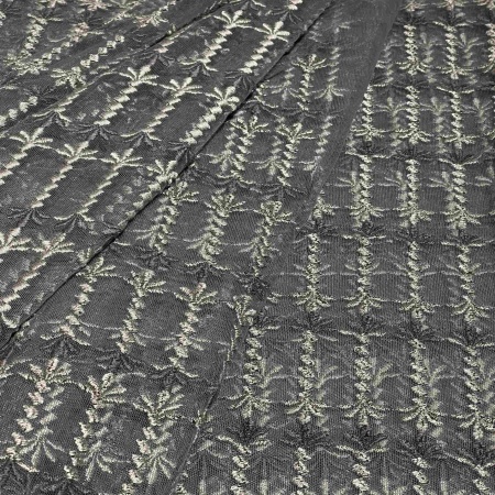 Хлопок полупрозрачный с вышивкой (142861)