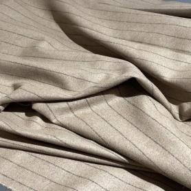 Шерсть коричневая в полоску (131346-2)