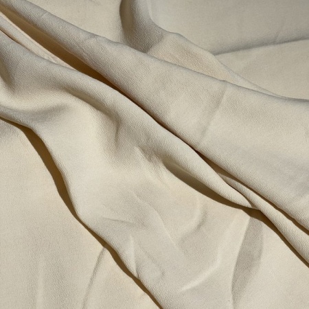 Вискоза бежевая однотонная (128476)