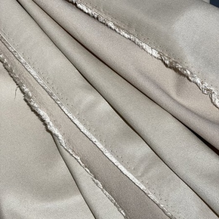 Вискоза бежевая однотонная (119284)